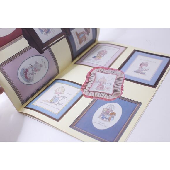 Precious Moments, Counted Crosstitch, Religious, Funny Scenes, Christian, Craft - Picture 3 of 5